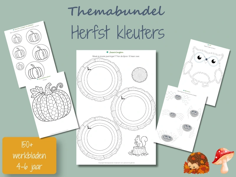 Themabundel herfst kleuters